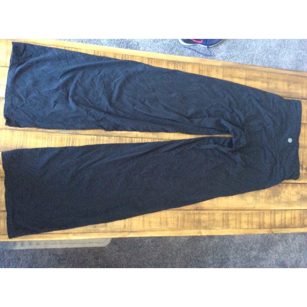Athleta wide flare yoga pants - Picture 2 of 4